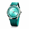 Aqua Mint Silicone Classic Watch