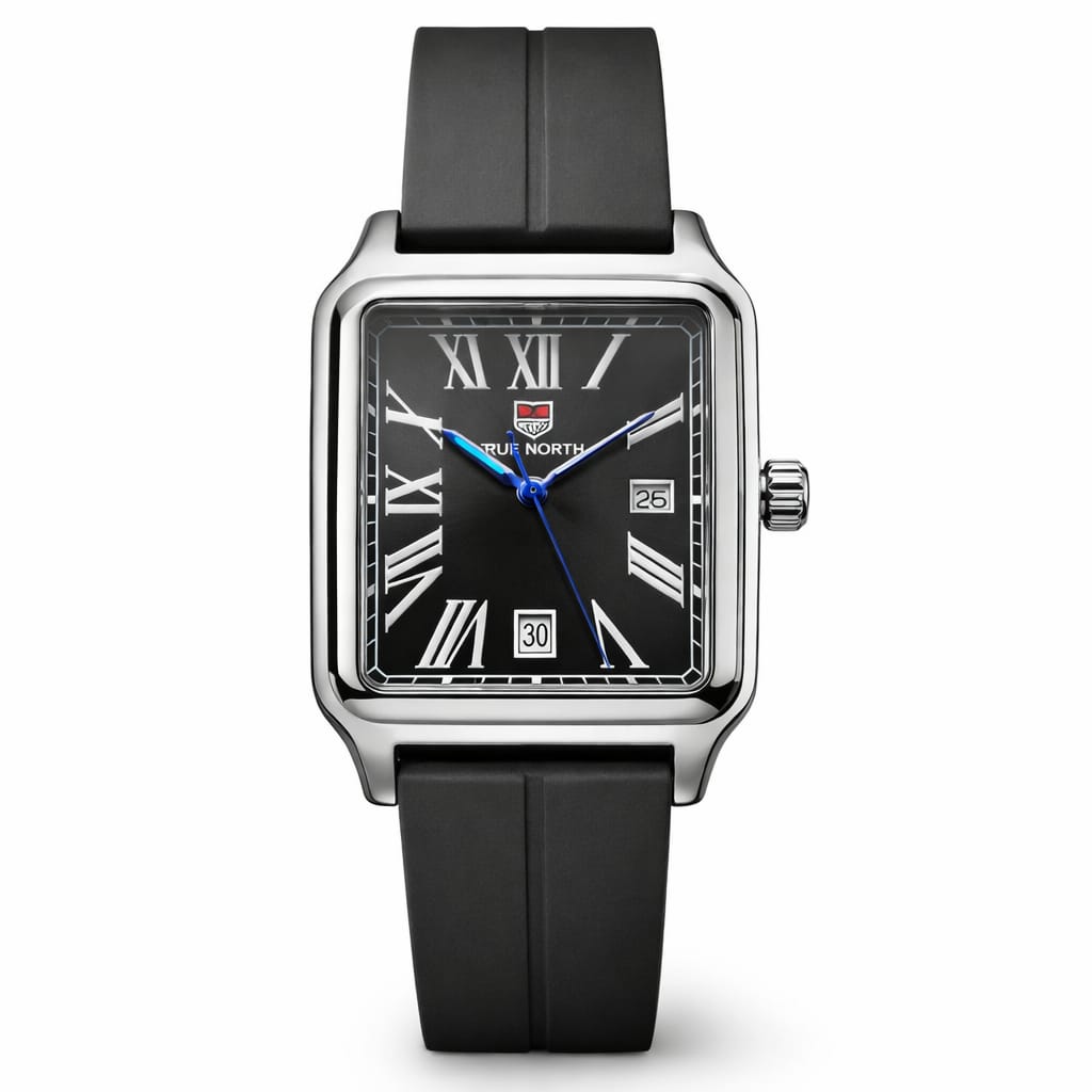 Heritage Square Silicone Watch