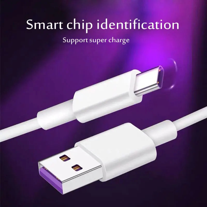 5A USB Type C Cable Fast Charging Mobile Phone Charger Type C
