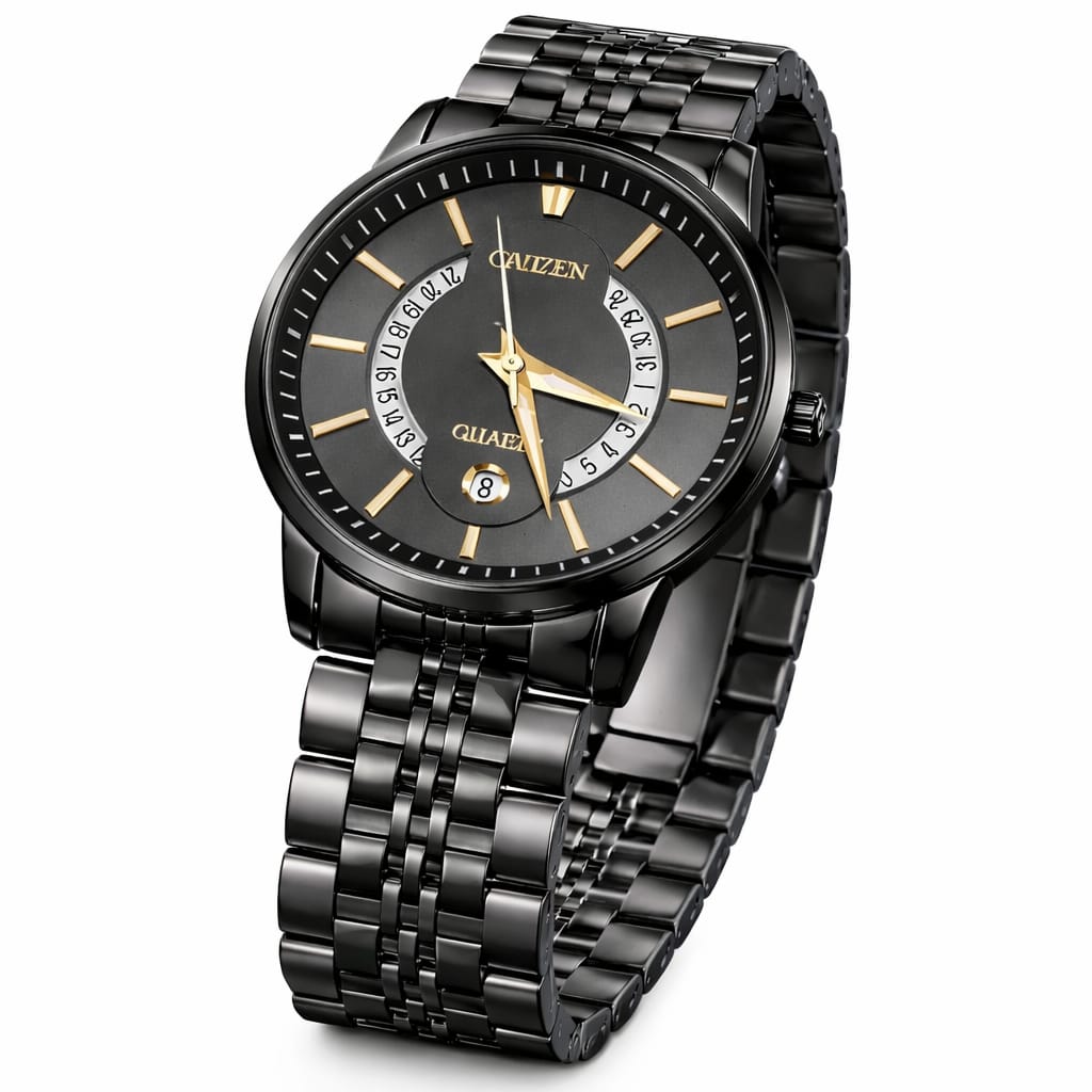 Black Sovereign Quartz Watch