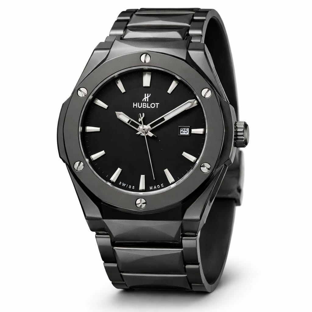 Obsidian Black Stainless Steel Watch