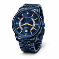 Midnight Blue Steel Executive Watch